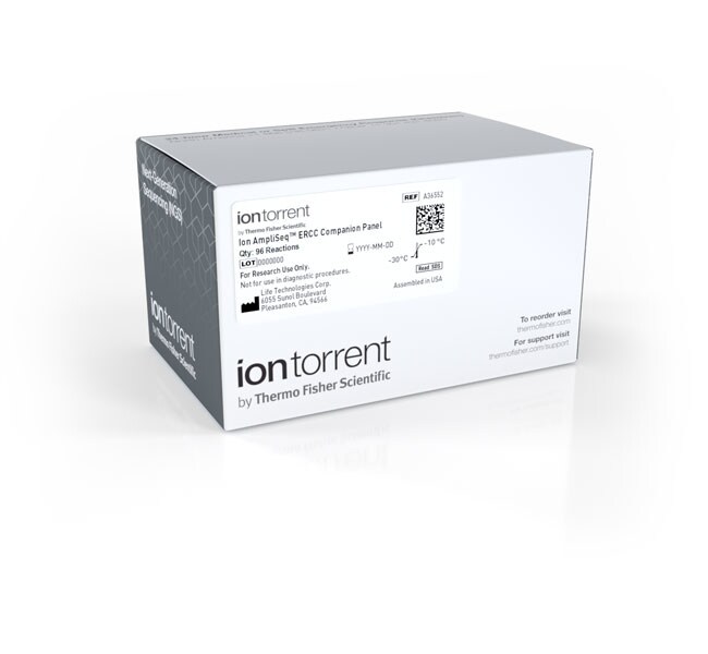 Ion AmpliSeq ERCC 配套检测组合