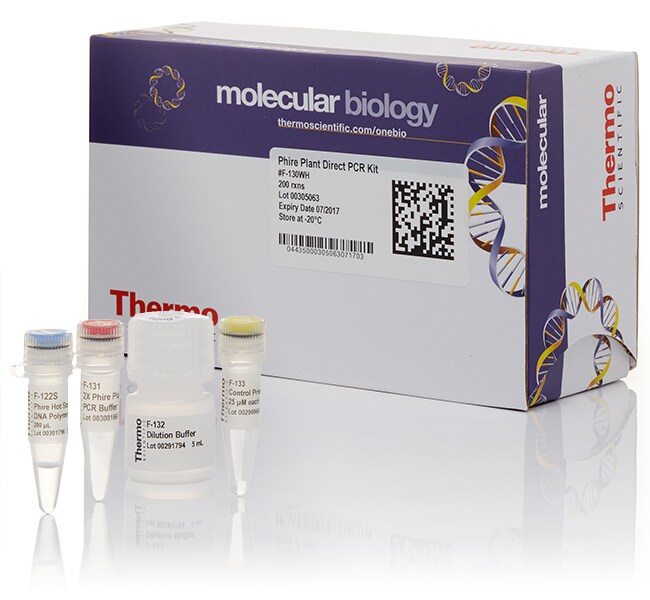 Phire Plant Direct PCR Kit (without sampling tools)