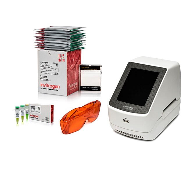 E-Gel™ Power Snap Electrophoresis System Starter Kit, SYBR Safe 2%