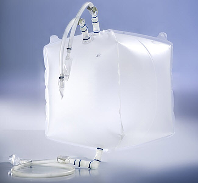 生物工艺容器 (BPC),100L,用于 HyPerforma&trade; 一次性混合器,粉液,CX5-14 薄膜,3 端口