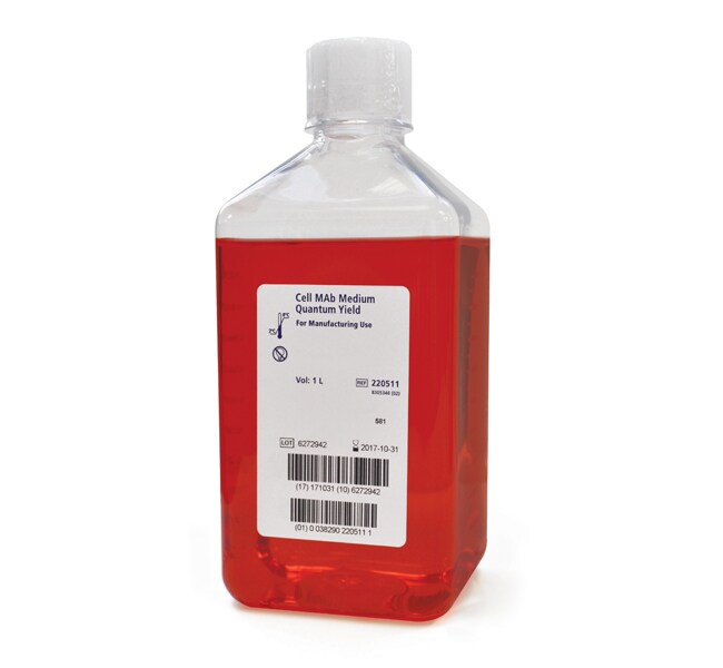 Gibco MAb 培养基，定额得率