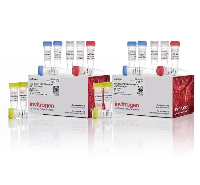Zero Blunt&trade; PCR Cloning Kit, without competent cells