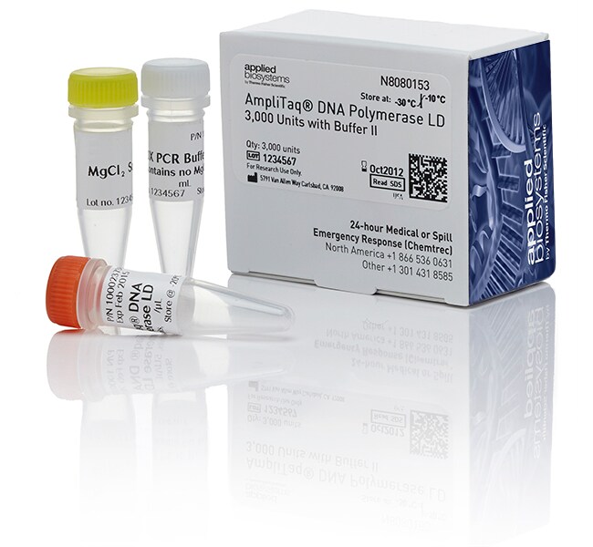 AmpliTaq&trade; DNA Polymerase with Buffer I or Buffer II