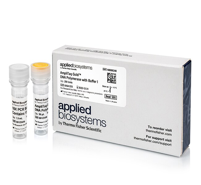 AmpliTaq Gold&trade; DNA Polymerase with Buffer I