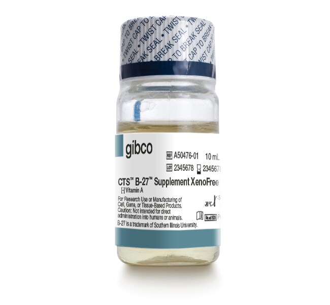 CTS™ B-27™ Supplement, XenoFree, minus vitamin A (50X)