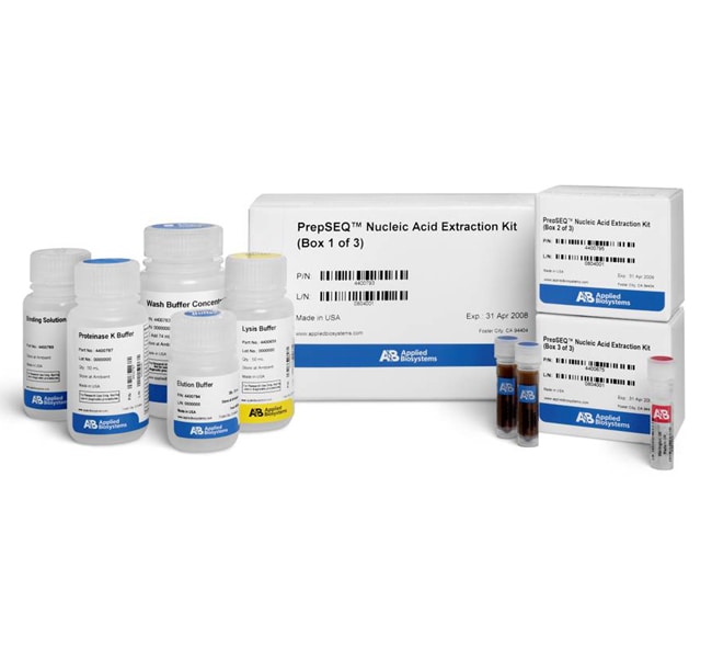 PrepSEQ&trade; Nucleic Acid Extraction Kit for Food and Environmental Testing