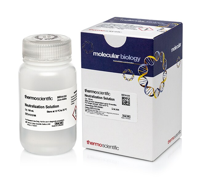 GeneJET 质粒小提试剂盒的中和溶液