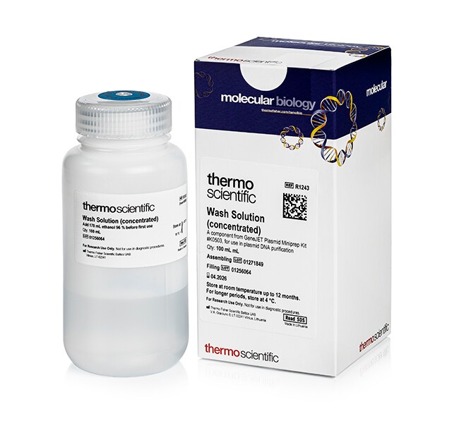 GeneJET 质粒小提试剂盒的洗涤液