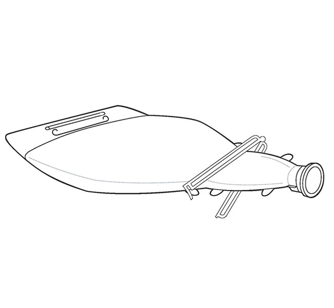 PowderTainer&trade; II 1 to 25kg Single-Use BPC for powder applications, 1 kg