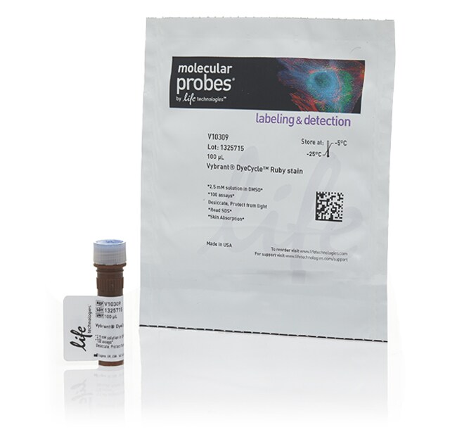 Vybrant&trade; DyeCycle&trade; Ruby Stain, 100 reactions