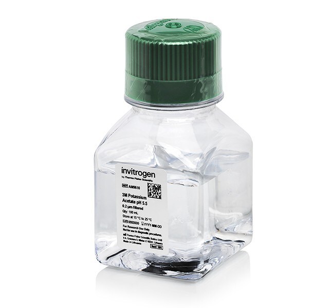 Potassium Acetate (3 M), pH 5.5, RNase-free
