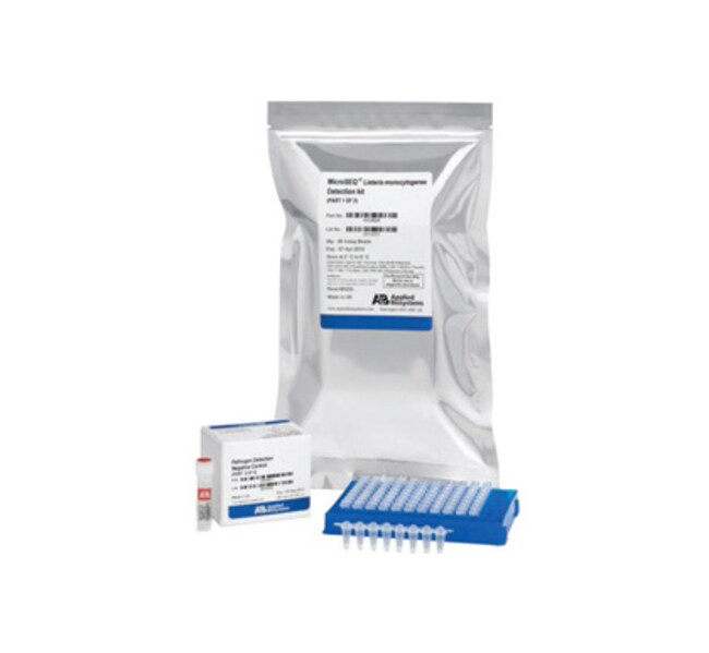 MicroSEQ&trade; <i>Listeria monocytogenes</i> Detection Starter Kit, with PrepSEQ&trade; Rapid Spin Sample Preparation Kit