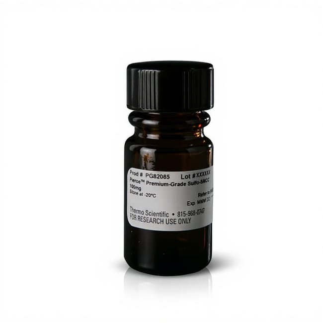 Pierce&trade; Premium Grade Sulfo-SMCC (sulfosuccinimidyl 4-(N-maleimidomethyl)cyclohexane-1-carboxylate)