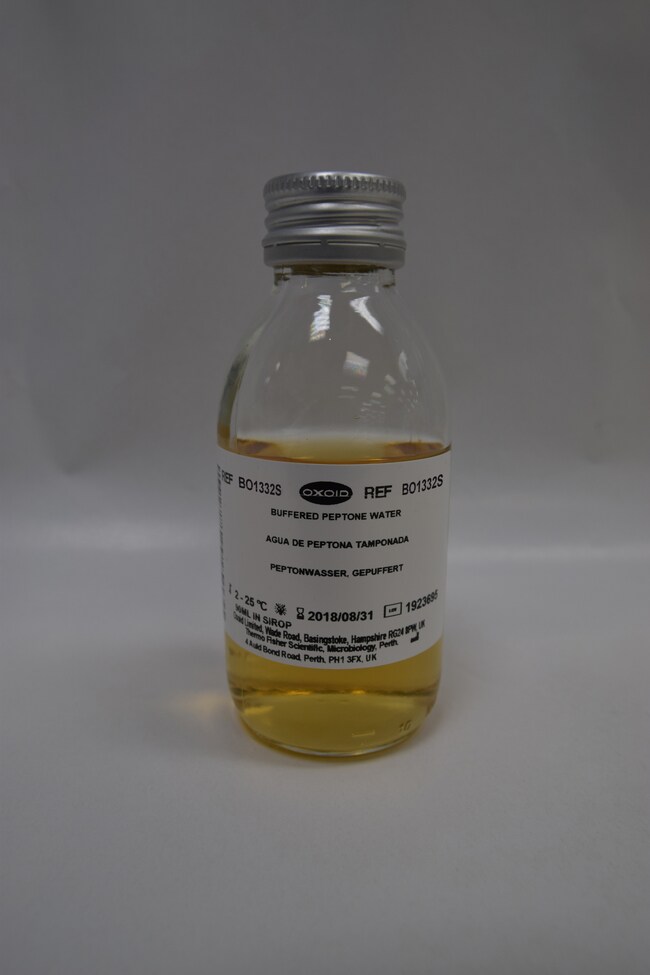 缓冲蛋白胨水 ISO 制剂，瓶装