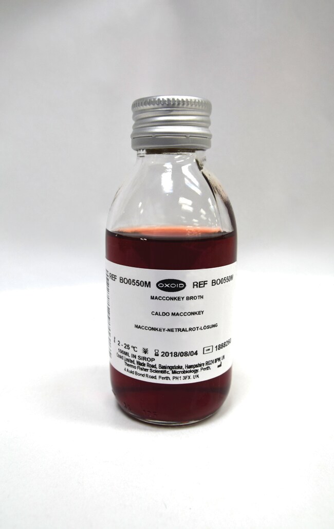 MacConkey Broth (Bottled)