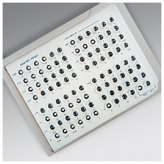 Oxoid&trade; ANA MIC 药敏板（最低抑菌浓度） MIC 药敏系统