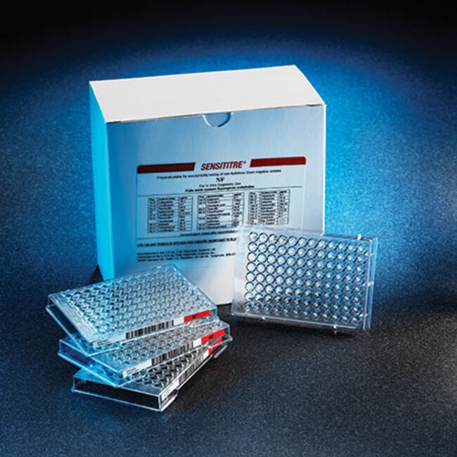 Sensititre&trade; 革兰氏阴性非发酵菌 MIC 药敏板
