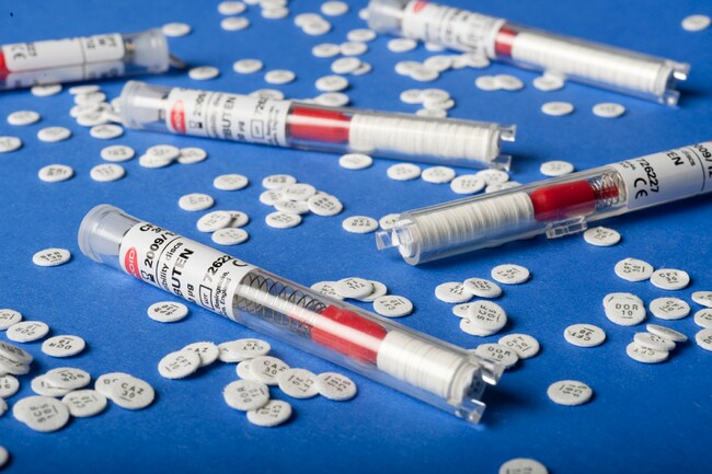 Oxoid&trade; 筒式包装管（含干燥剂）