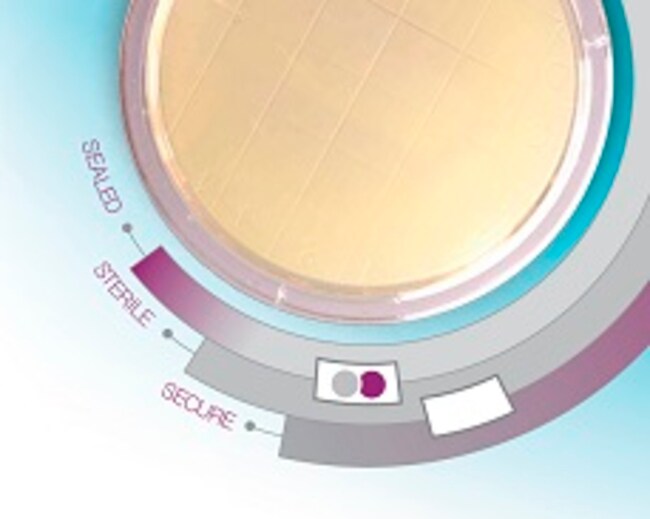 胰蛋白胨大豆琼脂平板（含 VHP 指示剂，三层包装无菌）