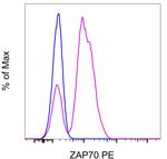Zap-70 Monoclonal Antibody (1E7.2), PE, eBioscience™