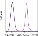 OVA257-264 (SIINFEKL) peptide bound to H-2Kb Monoclonal Antibody (eBio25-D1.16 (25-D1.16)), Brilliant Ultra Violet™ 737, eBioscience™