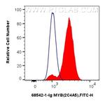 MYB/c-Myb Antibody in Flow Cytometry (Flow)