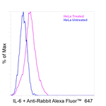 IL-6 Antibody in Flow Cytometry (Flow)