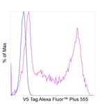 V5 Tag Antibody in Flow Cytometry (Flow)