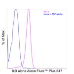 IkB alpha Antibody in Flow Cytometry (Flow)