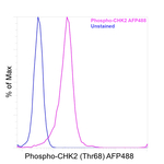 Phospho-CHK2 (Thr68) Antibody in Flow Cytometry (Flow)