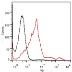 V5 Tag Antibody in Flow Cytometry (Flow)