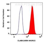 MORC3 Antibody in Flow Cytometry (Flow)