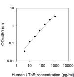 Human Lymphotoxin beta R/TNF RIII/TNFRSF3 ELISA Kit