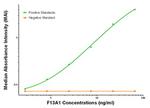 F13A1 Antibody in ELISA (ELISA)