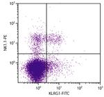 KLRG1 Antibody in Flow Cytometry (Flow)