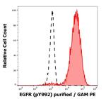 Phospho-EGFR (Tyr1173) Antibody in Flow Cytometry (Flow)