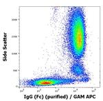 Human IgG Fc Secondary Antibody in Flow Cytometry (Flow)