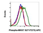 Phospho-MKK7 (Ser271, Thr275) Recombinant Rabbit Monoclonal Antibody (MKK7S271T275-R4F9), APC