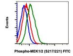 Phospho-MEK1/MEK2 (Ser217, Ser221) Recombinant Rabbit Monoclonal Antibody (MEK12S217S221-H2), FITC