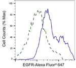 EGFR Antibody in Flow Cytometry (Flow)