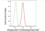 Phospho-AKT1 (Ser129) Antibody in Flow Cytometry (Flow)