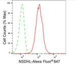 NSDHL Antibody in Flow Cytometry (Flow)