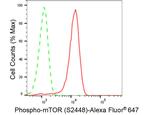 Phospho-mTOR (Ser2448) Antibody in Flow Cytometry (Flow)