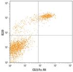 CD23 Antibody in Flow Cytometry (Flow)