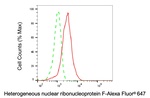 hnRNP F Antibody in Flow Cytometry (Flow)