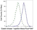 CK1 epsilon Antibody in Flow Cytometry (Flow)
