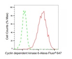 CDK6 Antibody in Flow Cytometry (Flow)