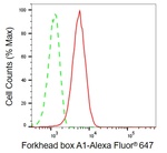 FOXA1 Antibody in Flow Cytometry (Flow)