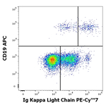 Immunoglobulins Kappa (Light Chain) Antibody in Flow Cytometry (Flow)