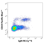 Human IgM Monoclonal Antibody (CH2), PE-Cyanine5